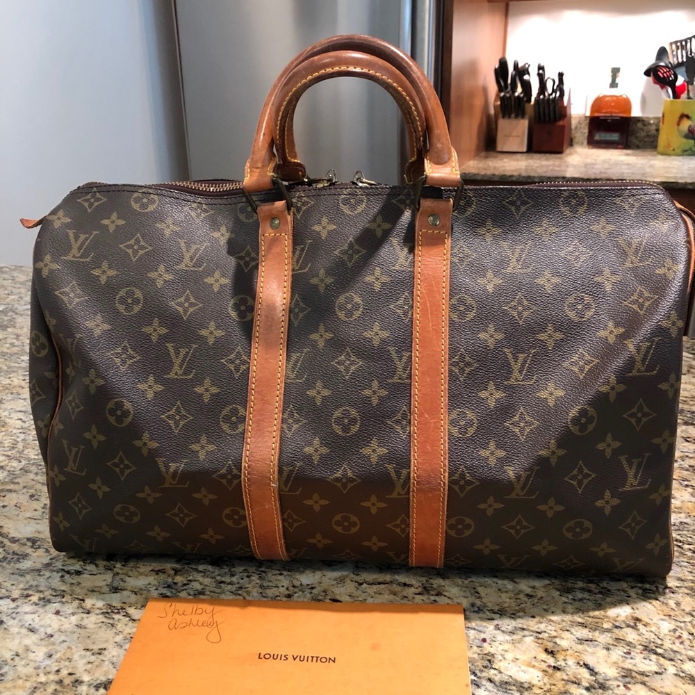 Authentic LV Keepall 45 Weekend Bag